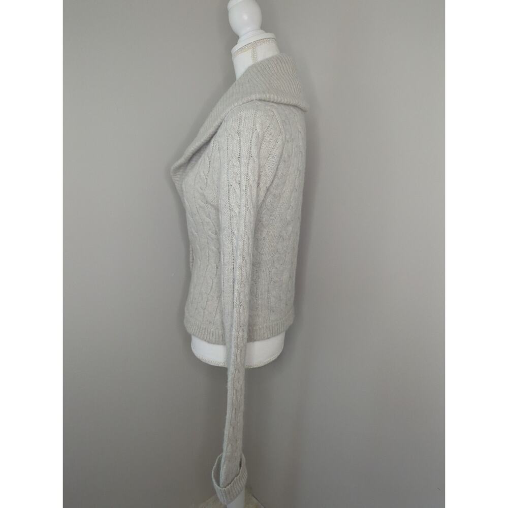 Free People gray preppy Y2k button down sweater vest - Picture 2 of 6